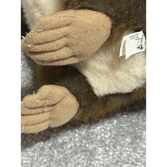 1988 Purr-Fection MJC Squirrel Stuffed Realistic Plush Vintage 10" With Tags - Picture 10 of 11